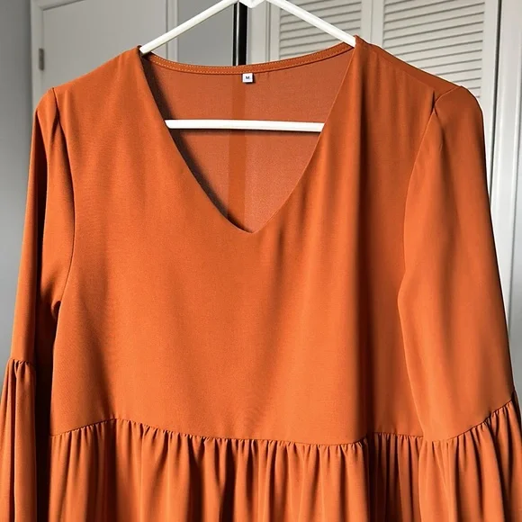 NWOT Ruffle Dress - Picture 3 of 7